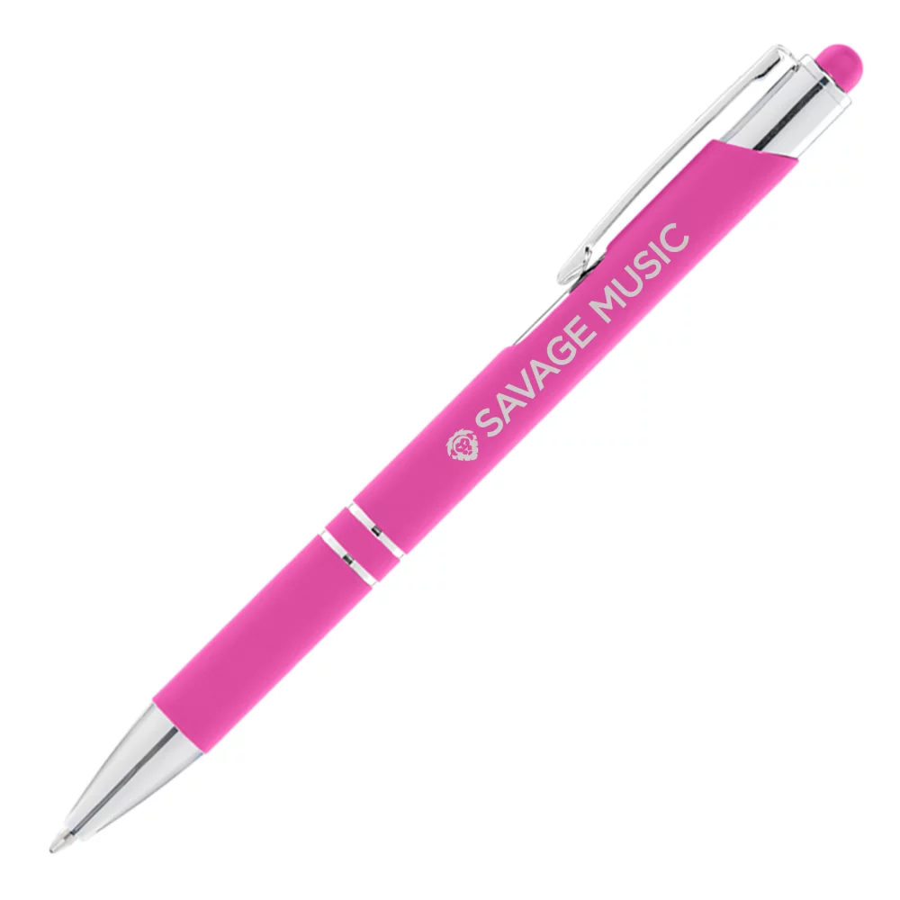 Stylo Tres-Chic Softy avec embout stylet - Laser