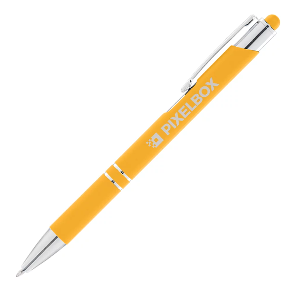 Tres-Chic Softy Pen w/ Stylus Top - Laser