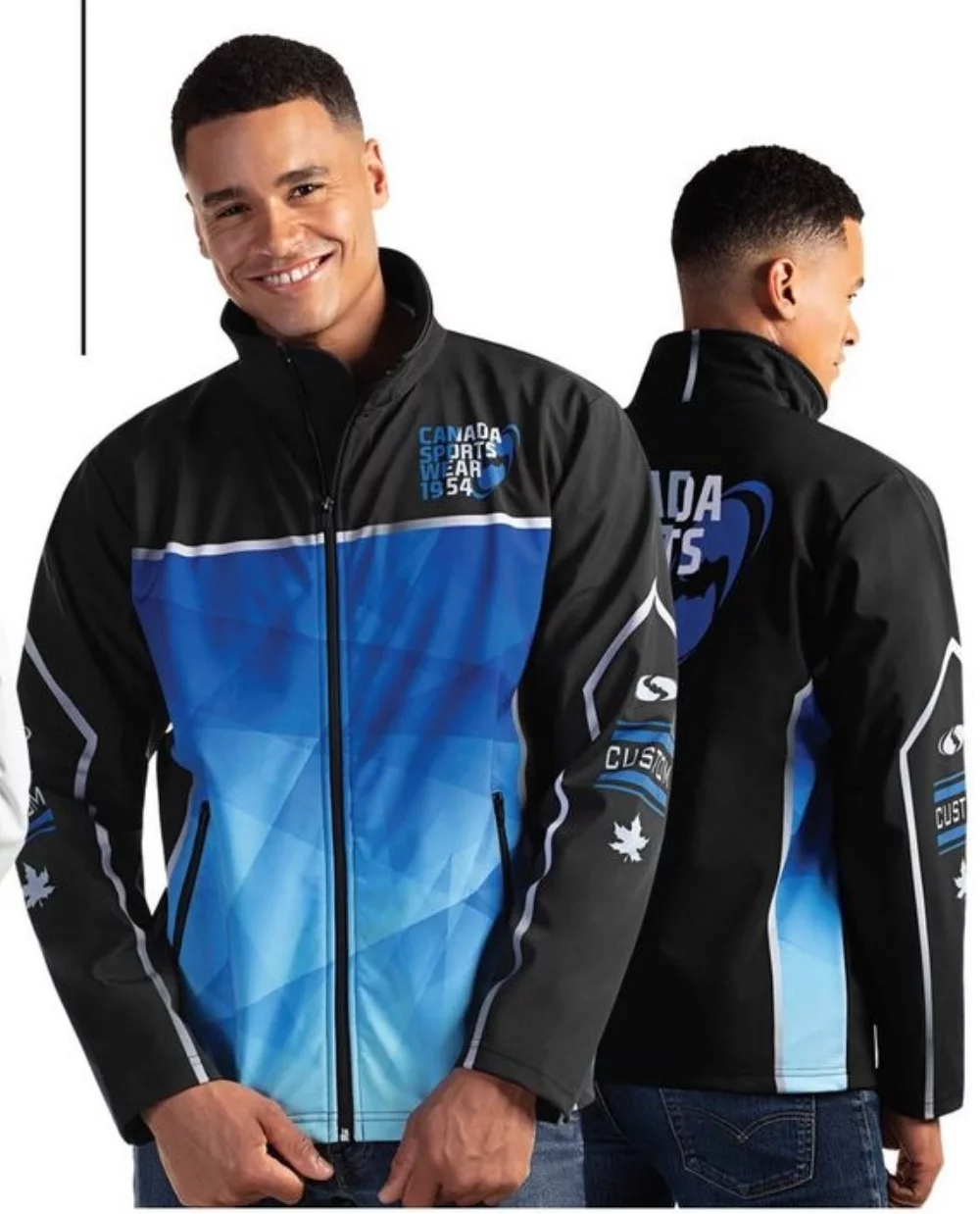 Veste softshell sublimée pour femmes personnalisée