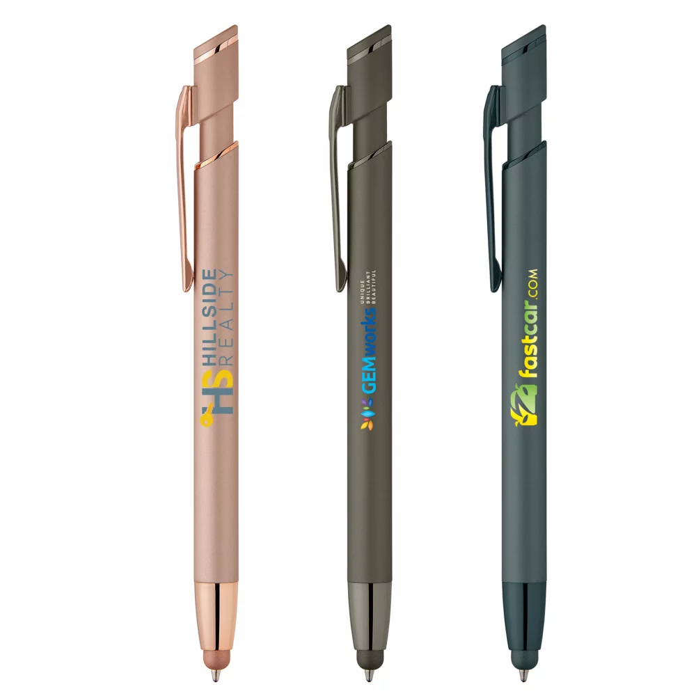 Stylo métallique Pacific Softy avec stylet - ColorJet