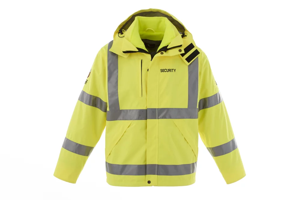 Custom Hi-Vis Workwear Jacket w/3M Reflective Tape