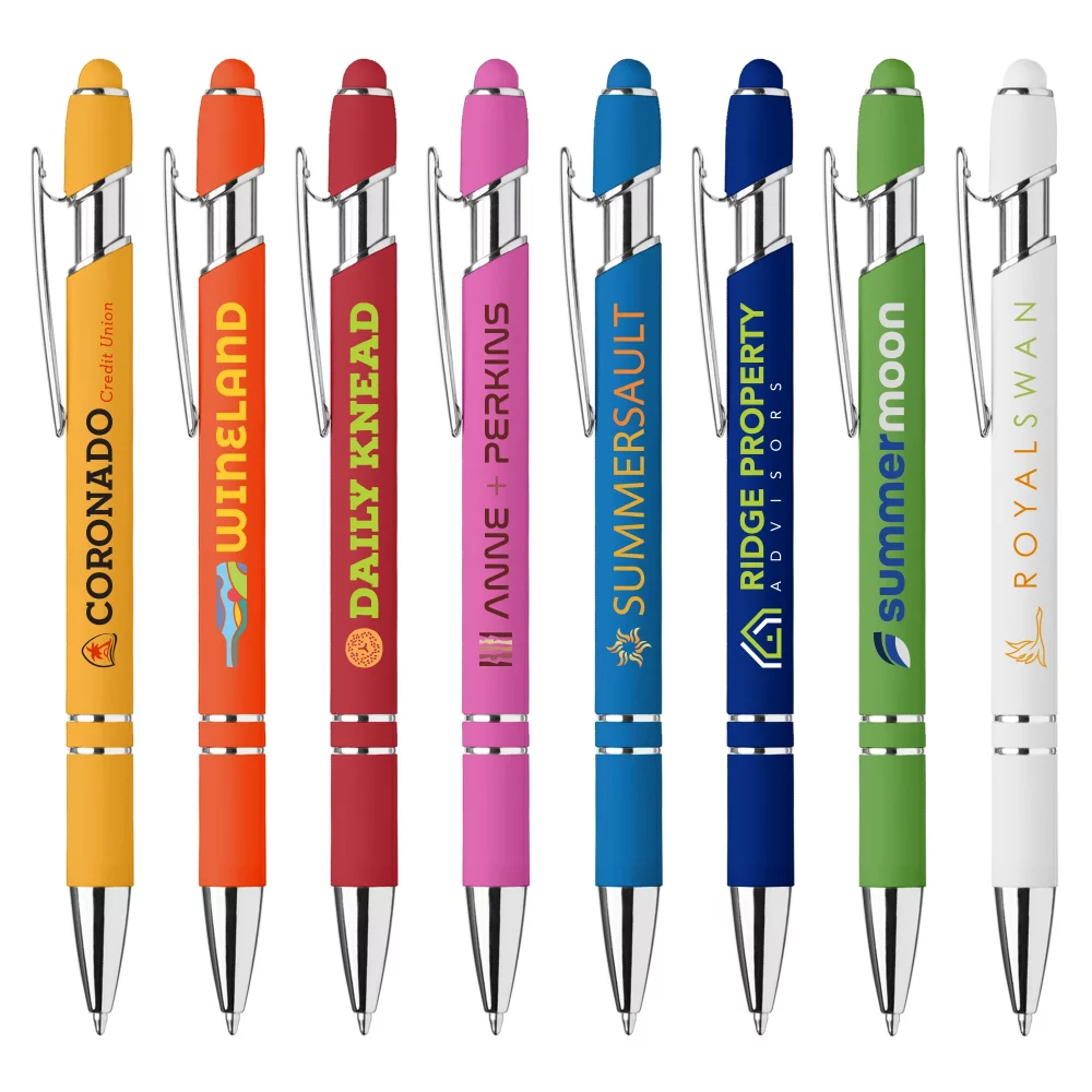Stylo-gel Ellipse Softy Brights avec stylet - ColorJet