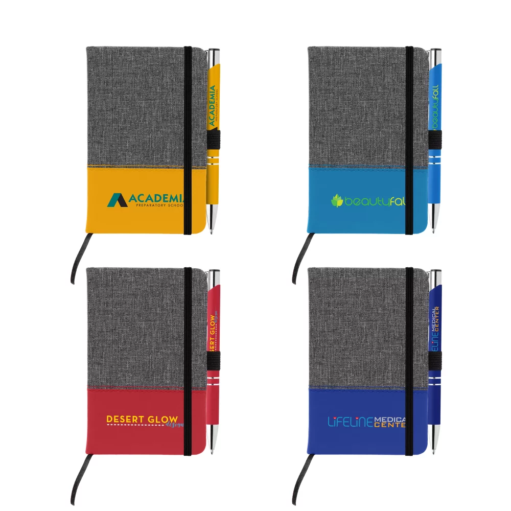 Ensemble cadeau Twain Brights Notebook & Tres-Chic Pen - ColorJet