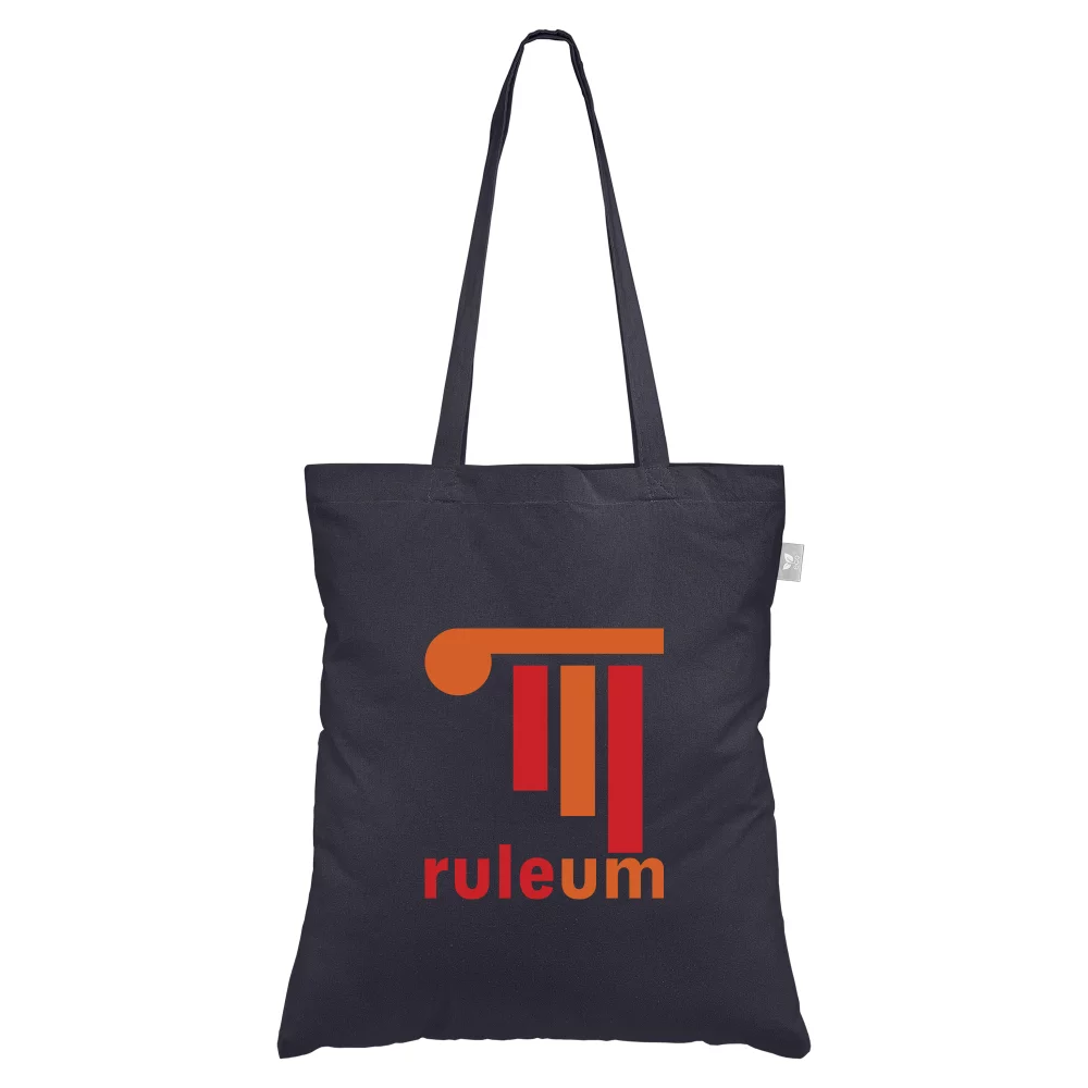 Geo - 5 oz. Recycled Cotton Tote Bag - Heat Transfer