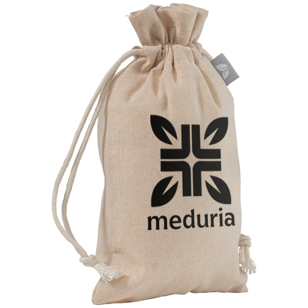 Petit sac cadeau - 4 oz. Mélange de coton recyclé