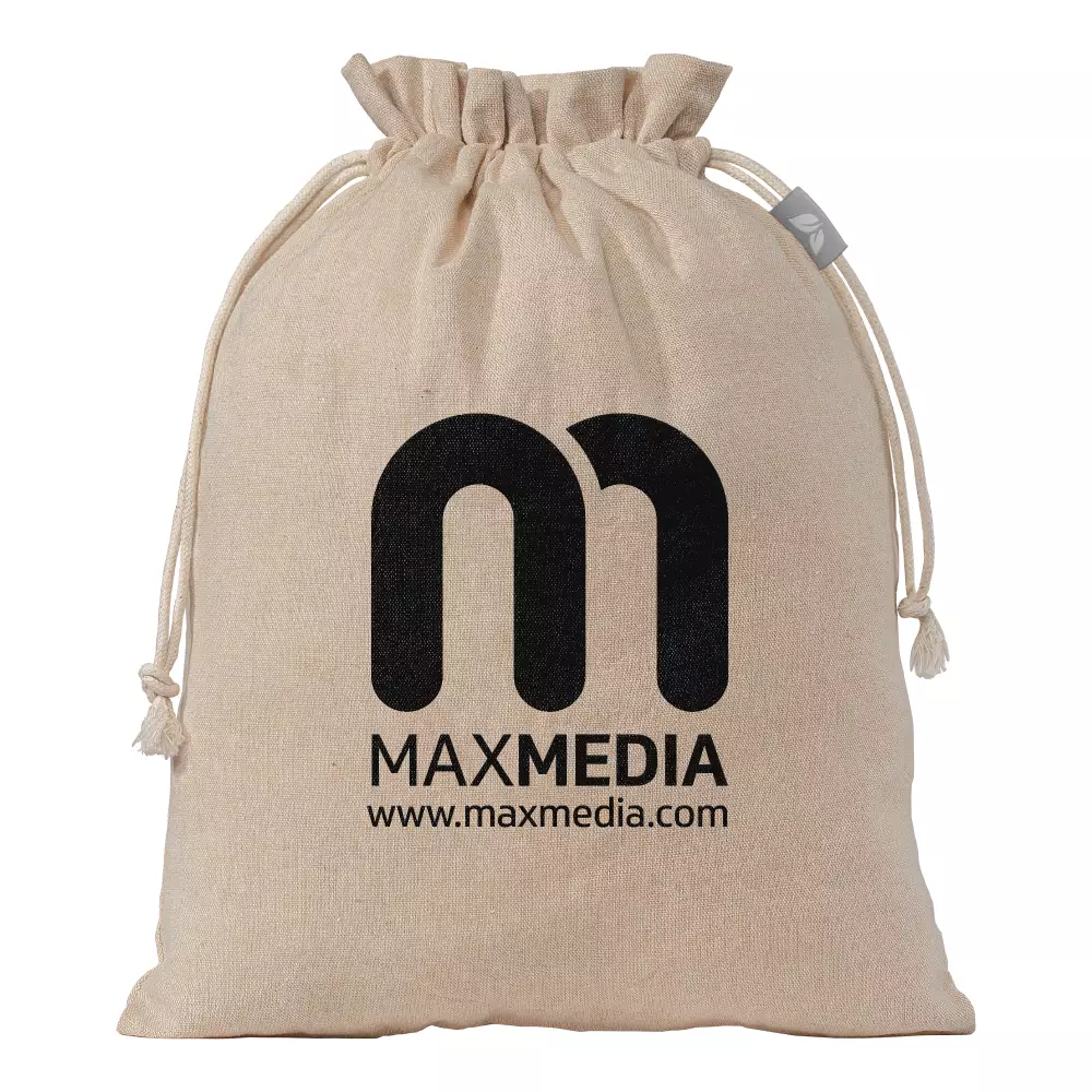 Sac cadeau de taille moyenne - 4 oz. Coton recyclé