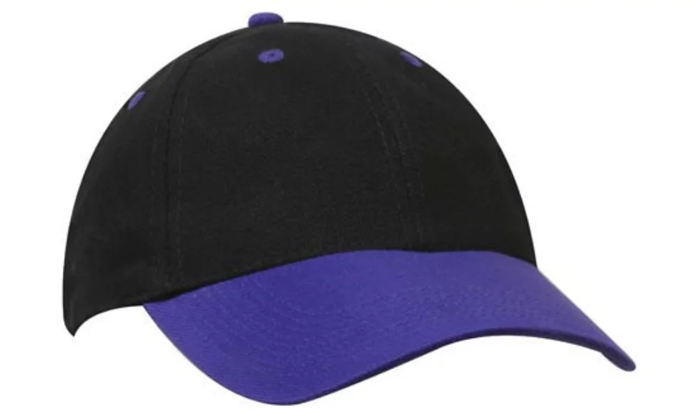 Casquette en coton lourd brossé