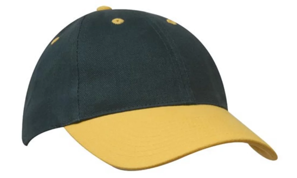 Casquette en coton lourd brossé