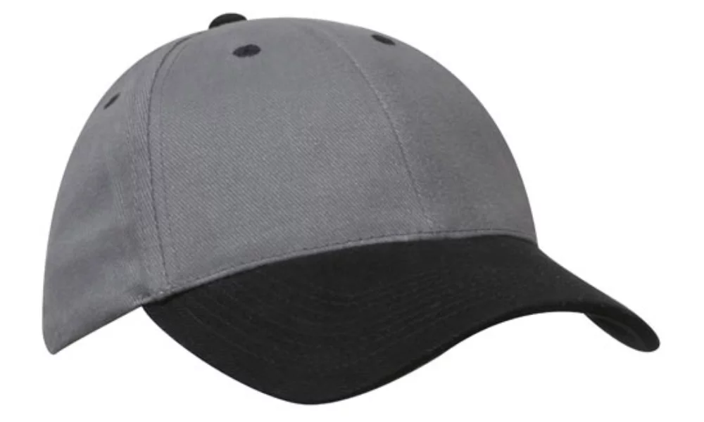 Casquette en coton lourd brossé