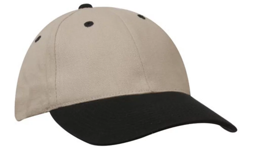 Casquette en coton lourd brossé
