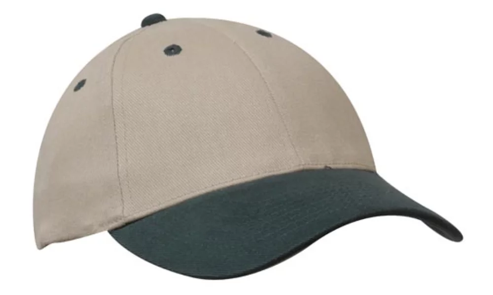 Casquette en coton lourd brossé