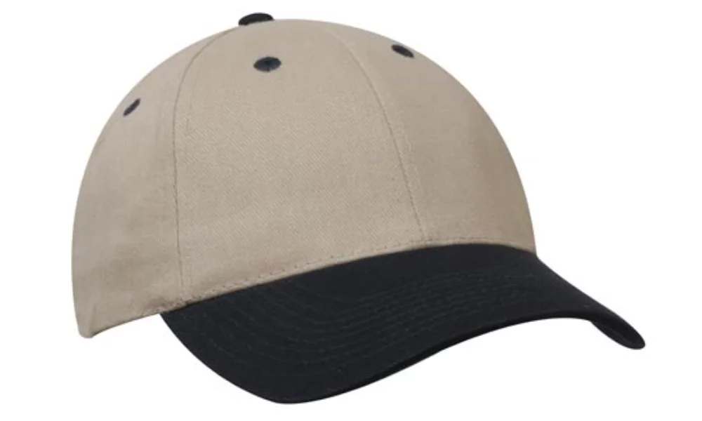 Casquette en coton lourd brossé