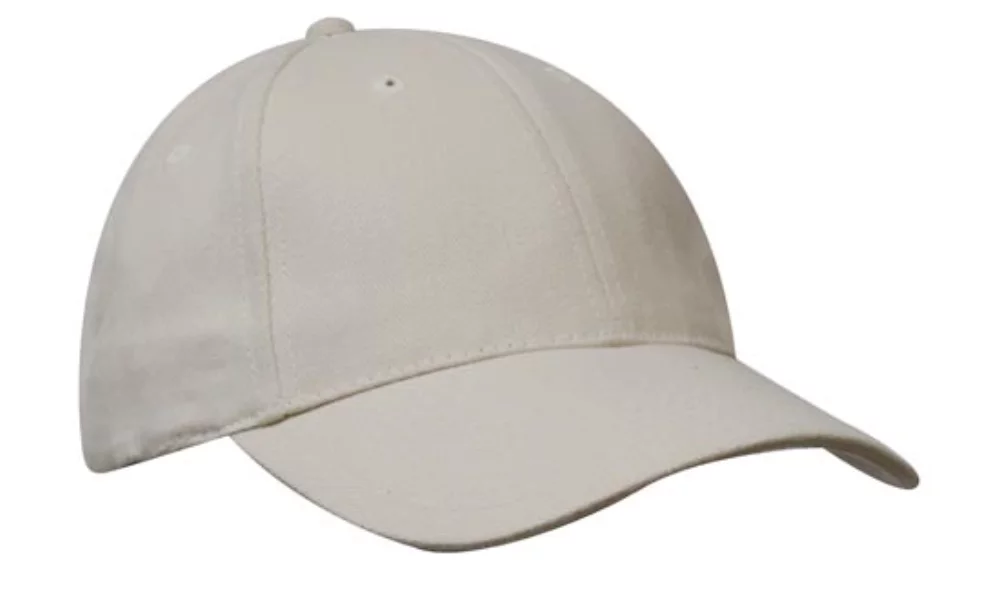 Casquette en coton lourd brossé