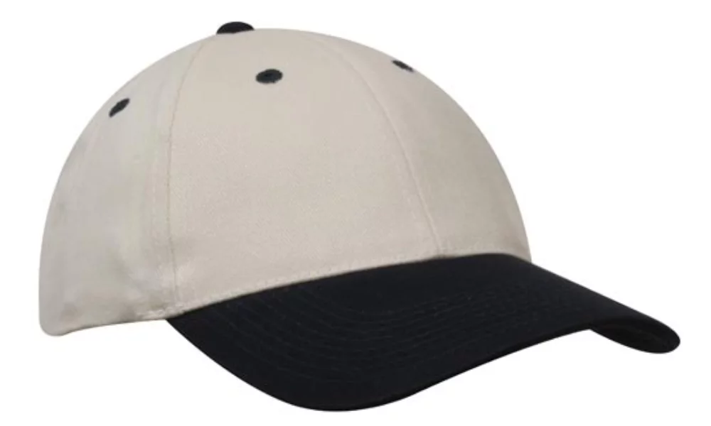 Casquette en coton lourd brossé
