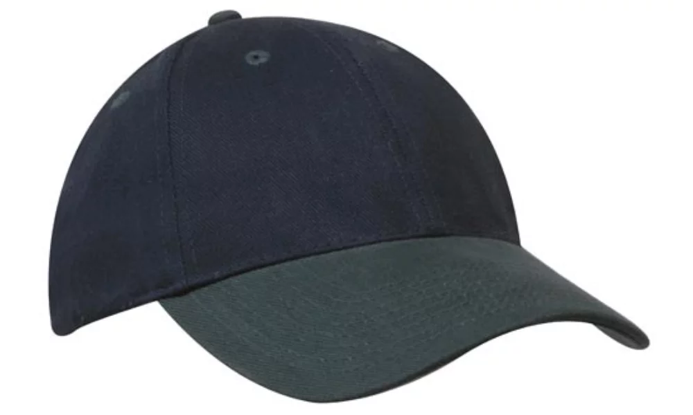 Casquette en coton lourd brossé