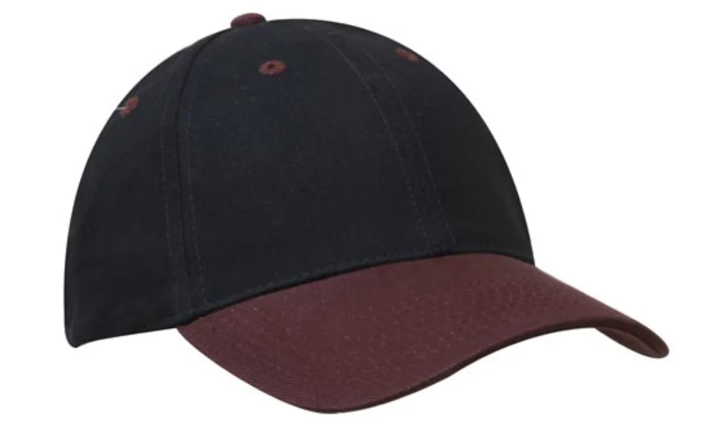 Casquette en coton lourd brossé
