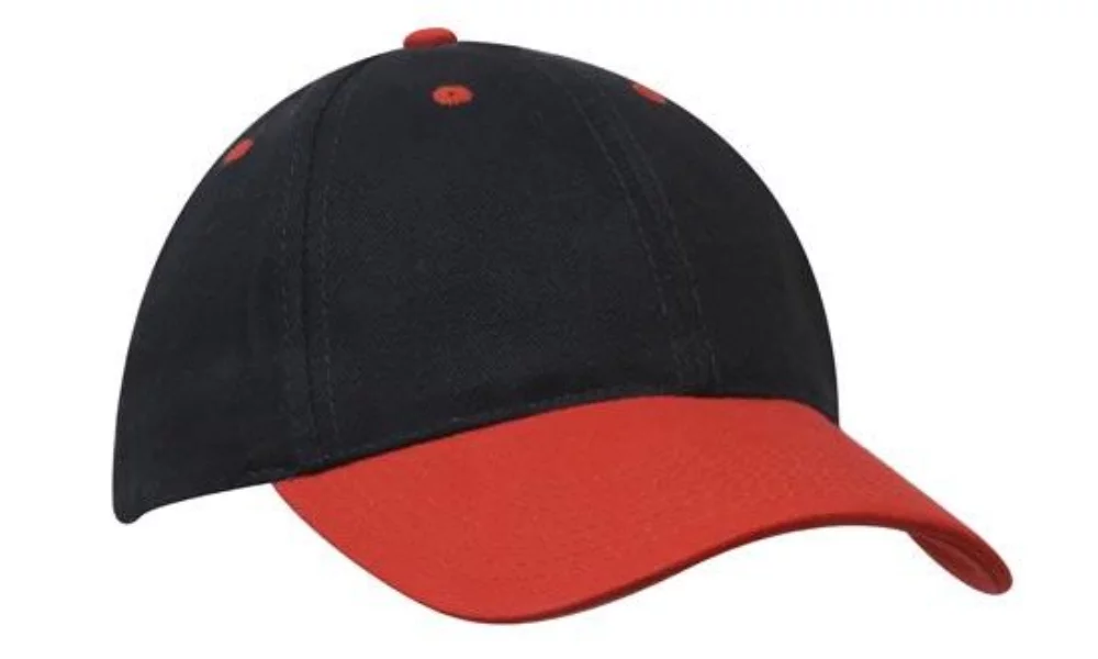 Casquette en coton lourd brossé