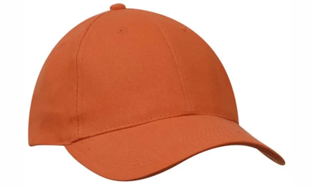 Casquette en coton lourd brossé