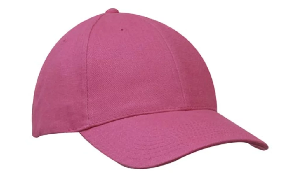 Casquette en coton lourd brossé