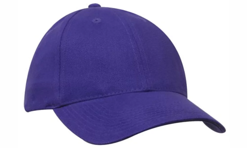 Casquette en coton lourd brossé