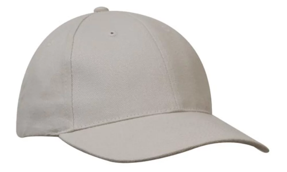 Casquette en coton lourd brossé