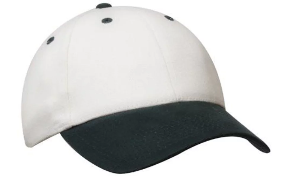 Casquette en coton lourd brossé