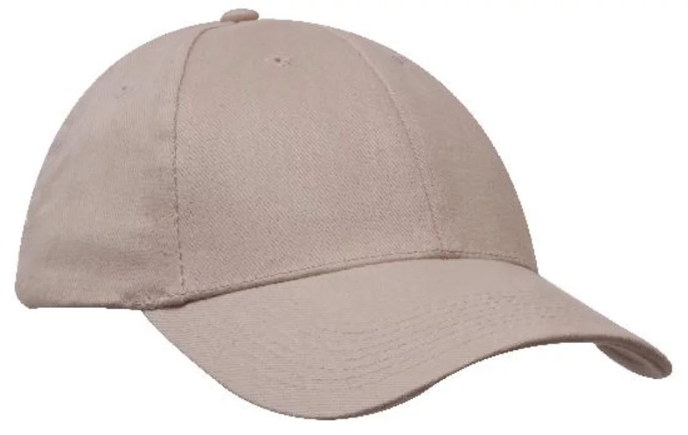 Casquette en coton lourd brossé