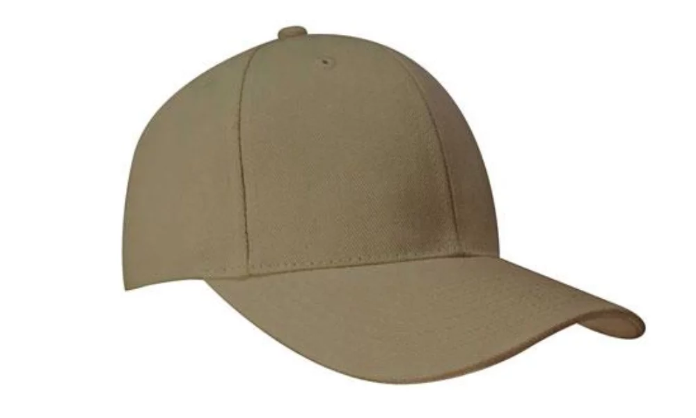Casquette en coton lourd brossé