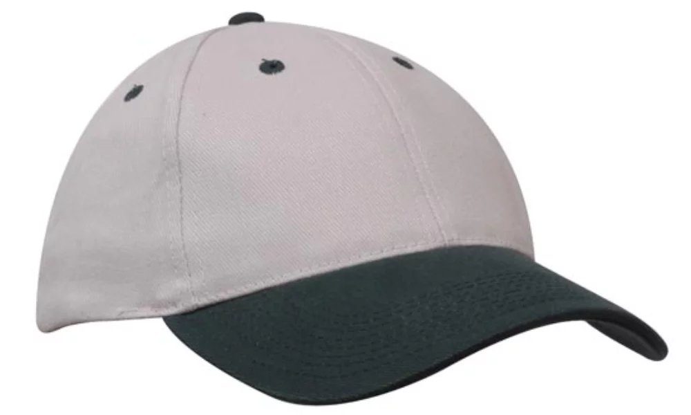 Casquette en coton lourd brossé