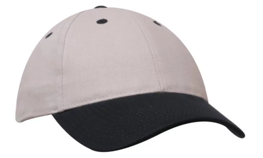Casquette en coton lourd brossé