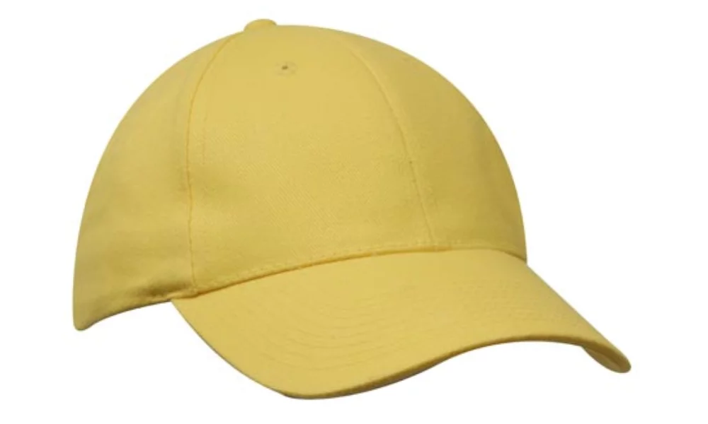 Casquette en coton lourd brossé