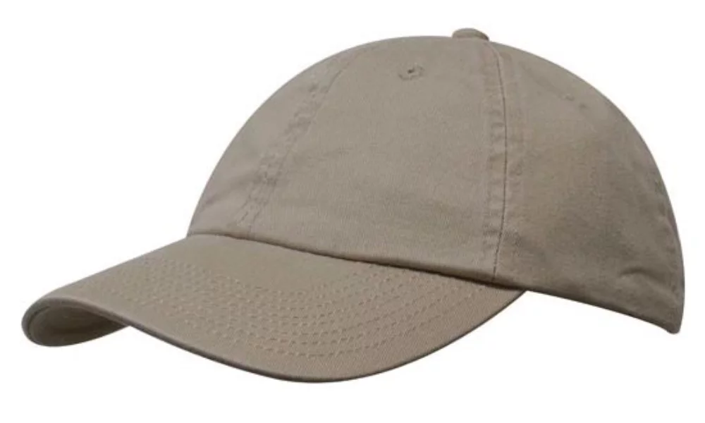 Casquette en sergé de coton lavé
