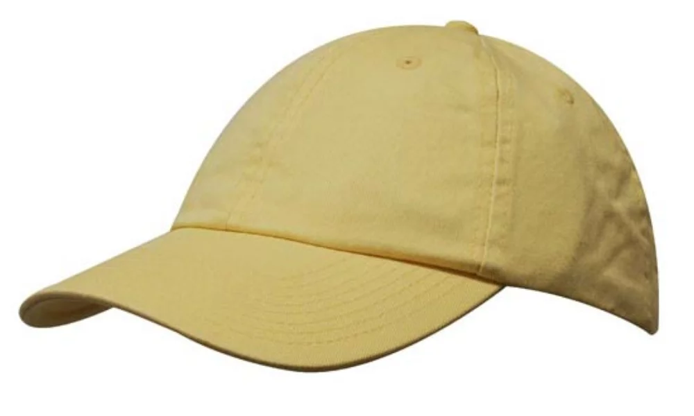 Casquette en sergé de coton lavé