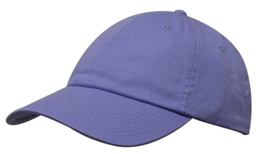 Casquette en sergé de coton lavé
