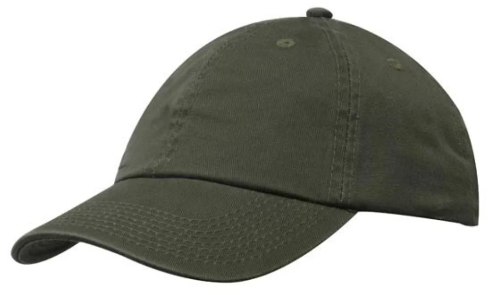 Casquette en sergé de coton lavé