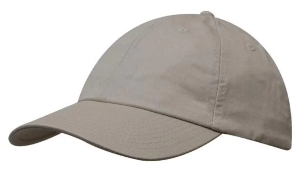 Casquette en sergé de coton lavé