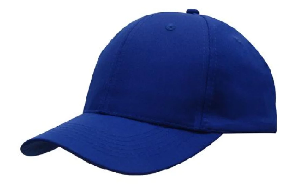 Casquette en sergé de polyester respirant avec profil à 6 panneaux
