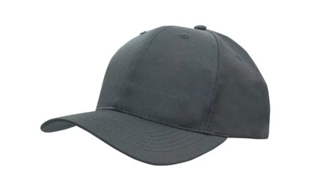 Casquette en sergé de polyester respirant avec profil à 6 panneaux
