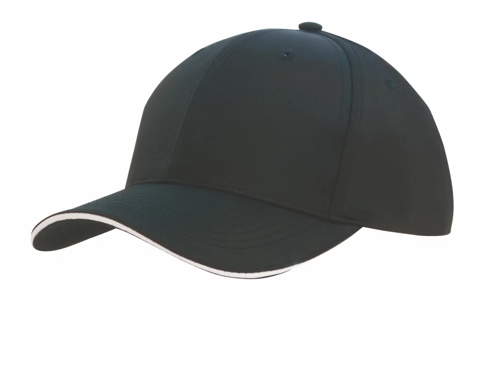 Casquette de sport en ripstop avec bordure sandwich
