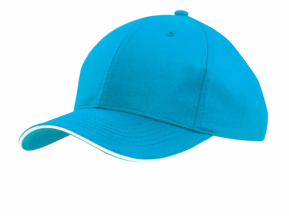 Casquette de sport en ripstop avec bordure sandwich