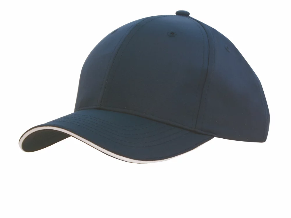 Casquette de sport en ripstop avec bordure sandwich