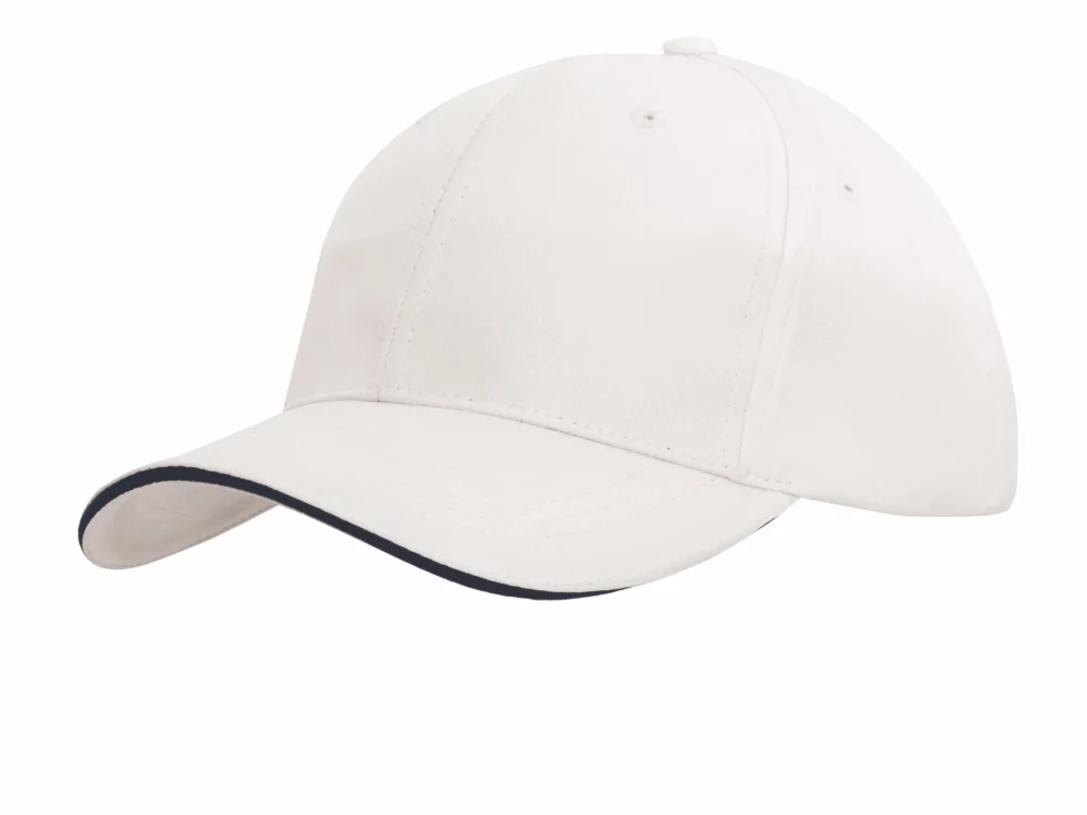 Casquette de sport en ripstop avec bordure sandwich