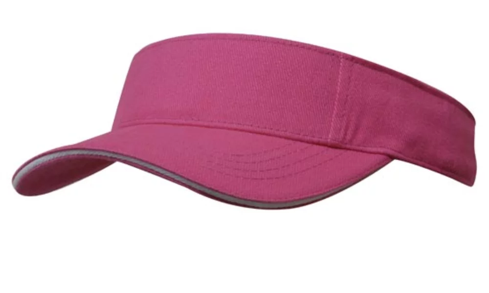 Brushed Heavy Cotton Peak Visor