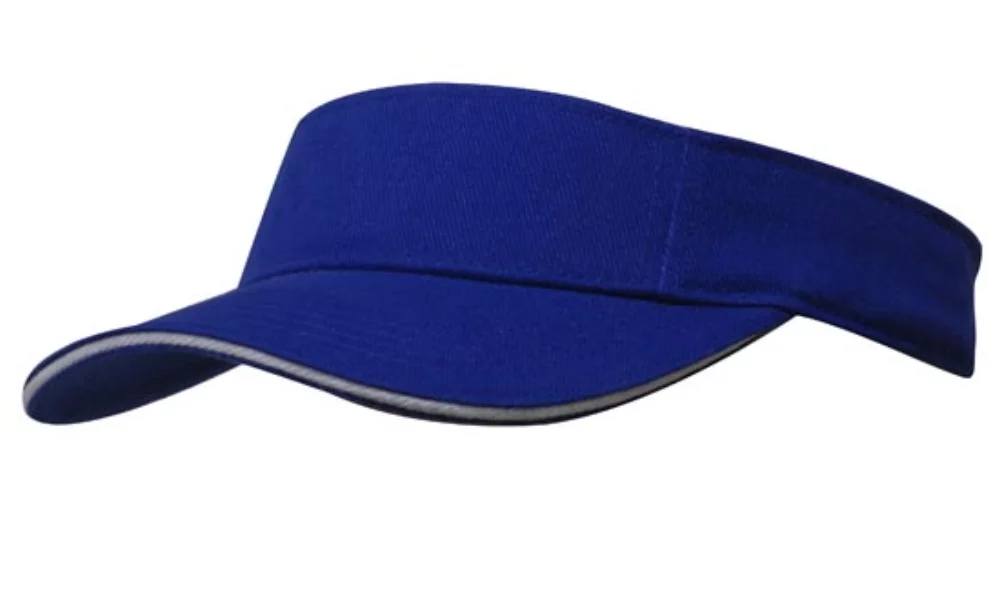 Brushed Heavy Cotton Peak Visor