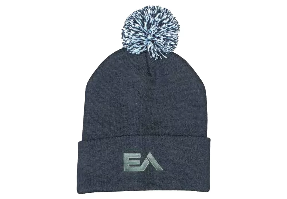 Bonnet en acrylique avec pompon