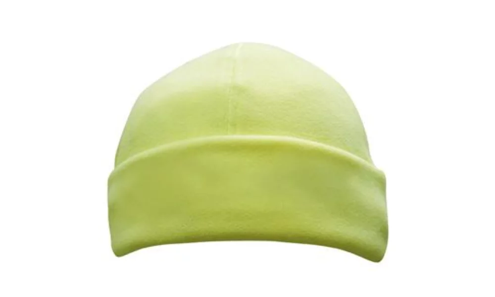 Bonnet en micro-polaire luminescente de sécurité