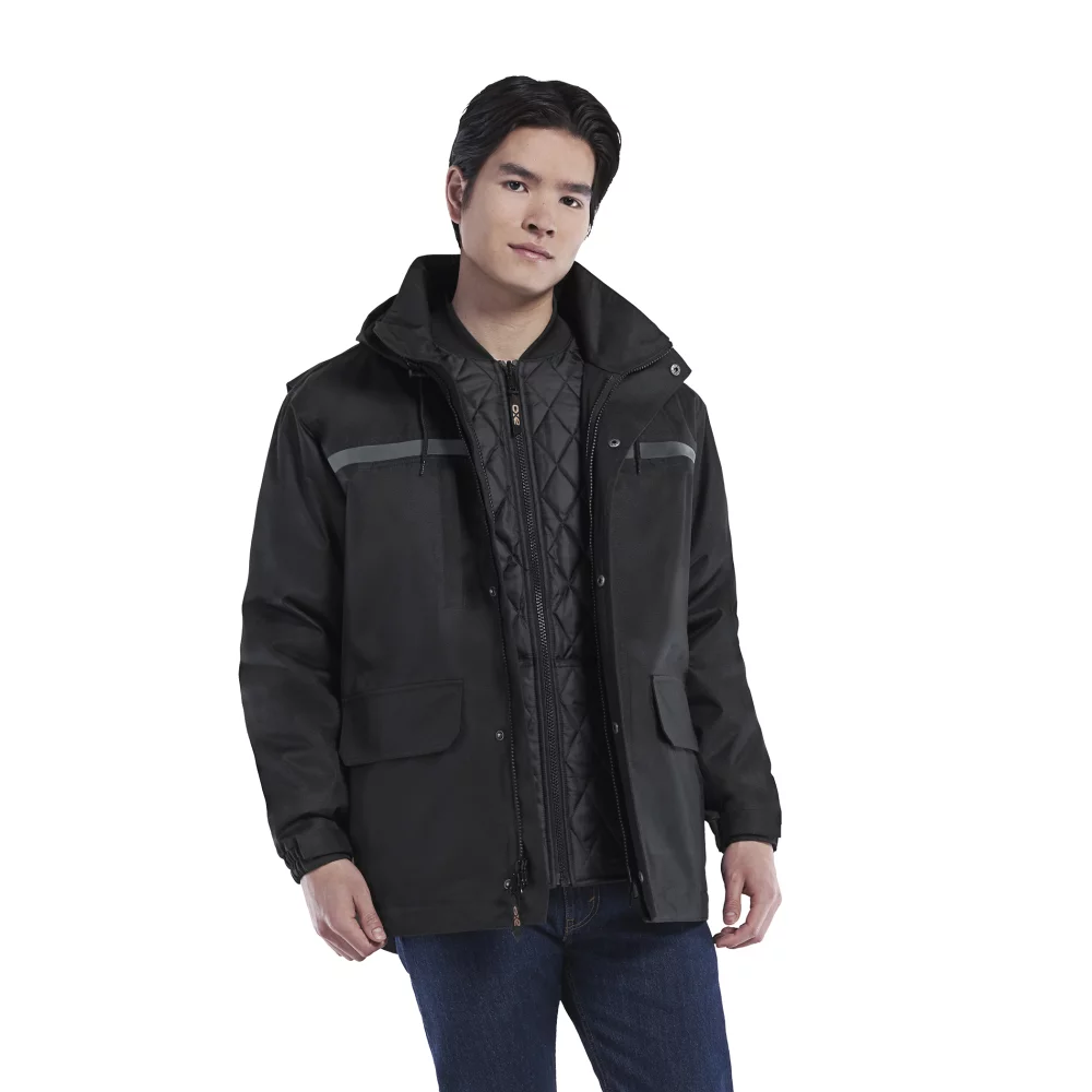 Parka 3 en 1 Pinnacle Heavy Duty avec capuche détachable