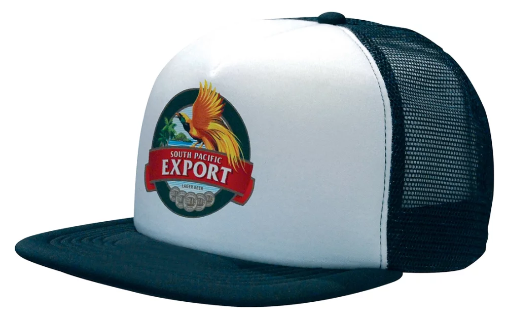 Truck Mesh Cap with Flat Peak