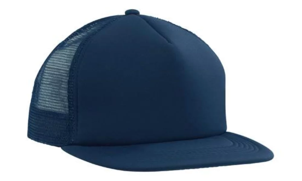 Casquette de camionneur avec visière plate