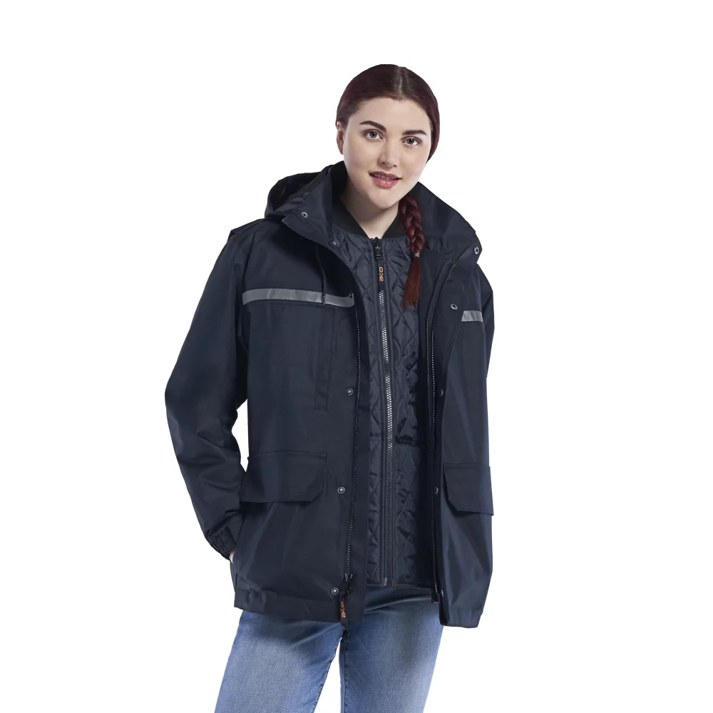 Parka 3 en 1 Pinnacle Heavy Duty avec capuche détachable